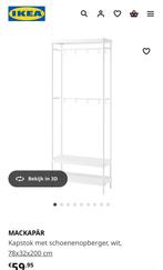 Ikea Mackapär kapstok + schoenenopberger ook voor inloopkast, Ophalen, Zo goed als nieuw
