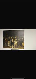 Nachtwacht op Canvas, Ophalen