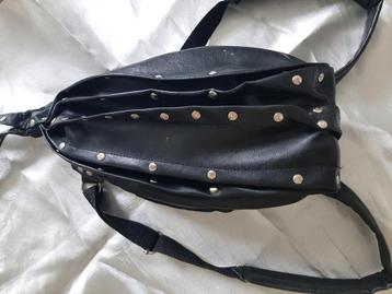 rugzak "Bug" PU Leather,One of a kind zwart/Wasteland/Bitch beschikbaar voor biedingen