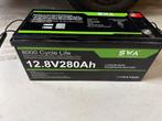 12.8V 280Ah LiFePO4 Batterij - 8000 Cycli, Ophalen of Verzenden, Nieuw, Universele onderdelen