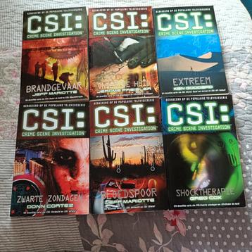 CSI Crime Scene Investigation Boeken Collectie beschikbaar voor biedingen