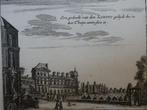 gravure tuinen van het Louvre, Parijs, Steffen Volkel 1666, Antiek en Kunst, Verzenden