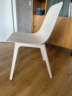 Set van 4 Ikea Odger stoelen, Huis en Inrichting, Stoelen, Ophalen, Zo goed als nieuw, Wit, Kunststof