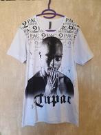 Nieuw wit Tupac t-shirt, Nieuw, Maat 48/50 (M), Ophalen of Verzenden, Wit