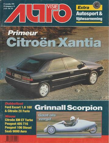 Citroen Xantia testen in Autovisie ea beschikbaar voor biedingen