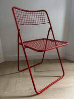 Vintage IKEA Niels Gammelgaard Draadstoel, Huis en Inrichting, Stoelen, Gebruikt, Ophalen of Verzenden, Metaal, Eén