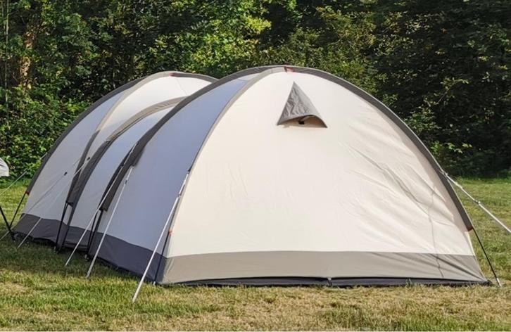 Vis a vis tent Basecamp Cancun IV katoenen tent, Caravans en Kamperen, Tenten, tot en met 4, Gebruikt, Ophalen