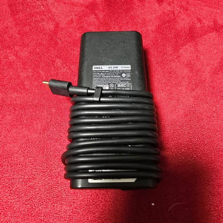 USB C Dell oplader, Computers en Software, Laptop-opladers, Zo goed als nieuw, Ophalen of Verzenden