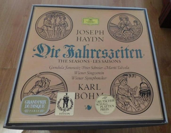 Joseph Haydn - Die Jahreszeiten - The Seasons (Box), Cd's en Dvd's, Vinyl | Klassiek, Gebruikt, Classicisme, 12 inch, Ophalen of Verzenden