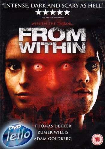 From Within (2008 Elizabeth Rice, Thomas Dekker) UK niet NLO, Cd's en Dvd's, Dvd's | Horror, Nieuw in verpakking, Vanaf 12 jaar