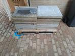 31,5 Hardsteen tegels 6060, Tuin en Terras, Tegels en Klinkers, Ophalen, Gebruikt, Terrastegels, Natuursteen