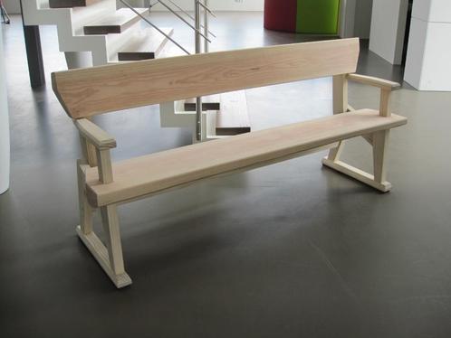 Unieke Houten Tuinbank, Tuin en Terras, Tuinbanken, Nieuw, Hout, Ophalen