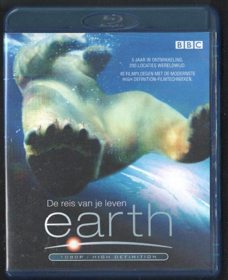 Earth. Blu-ray. AKTIE!, Cd's en Dvd's, Blu-ray, Gebruikt, Documentaire en Educatief, Ophalen of Verzenden