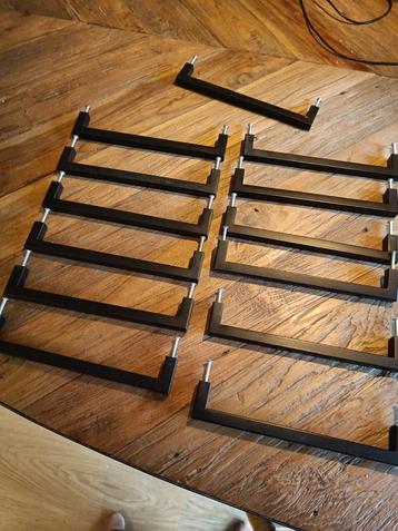 Zwarte metalen keukengrepen (13 stuks, 192 mm) beschikbaar voor biedingen