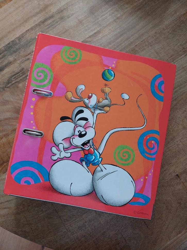 Diddlmap met ong. 60 A4-Diddlbladen (veel dubbel), Verzamelen, Diddl, Gebruikt, Papier, Kaart of Schrift, Ophalen of Verzenden