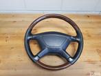 Mitsubishi Galant  1996 - 2002 houten stuur met airbag NARDI, Mitsubishi, Gebruikt, Ophalen of Verzenden