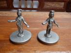 2 antieke metalen beeldjes, Ophalen of Verzenden