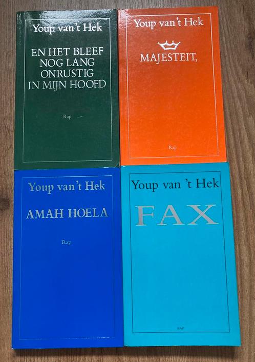 4 x Youp van ‘t Hek Humor/nieuwstaat alle 4 voor €4,-, Boeken, Humor, Zo goed als nieuw, Ophalen of Verzenden