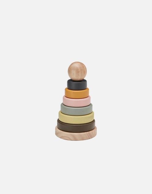 Stapeltoren NEO - Kid’s Concept - Leegverkoop webshop, Kinderen en Baby's, Speelgoed | Houten speelgoed, Nieuw, Overige typen