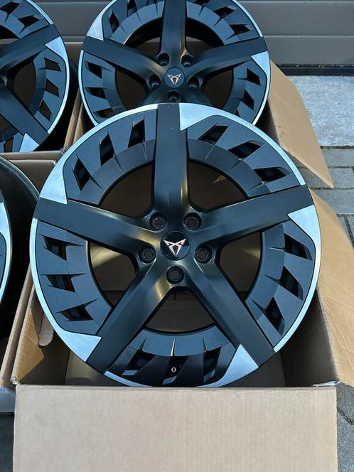 19” INCH CUPRA LEON GOLF GTI GTD AUDI A3 VELGEN ZWART 5x112, Auto-onderdelen, Banden en Velgen, Ophalen