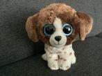 Ty beanie boo pluche knuffel hond muddles grote glitter ogen, Ophalen of Verzenden, Zo goed als nieuw, Hond