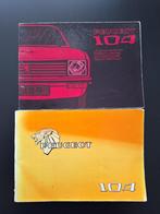 Instructieboekjes Peugeot 104 en 304, Verzenden