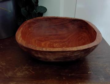 Teakhouten bakje - hout - teak  beschikbaar voor biedingen