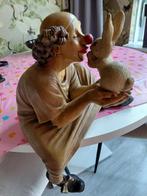Bedelende clown met konijntje, Antiek en Kunst, Ophalen