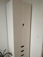 Ikea Smastad wit kledingkast met lades draadmand en roede, Gebruikt, 150 tot 200 cm, 50 tot 75 cm, 50 tot 100 cm