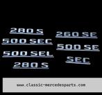 Embleem / typeplaatje Mercedes w126 260 280 500, Ophalen of Verzenden, Gebruikt, Mercedes-Benz