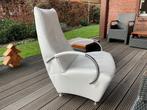 Leren Design fauteuil, model Panda, ontwerp De Toekomst BV, Huis en Inrichting, Fauteuils, 75 tot 100 cm, Design, Leer, 75 tot 100 cm