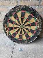 Winmau Pro sfb dartbord + 3 dartpijlen, Ophalen, Gebruikt, Dartbord