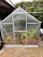 Tuinkas B1,90 x H2,10 x L3,10, Ophalen, Polycarbonaat, Gebruikt, Aluminium