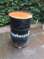 Olievat vuurton BBQ vuurkorf mancave, Ophalen of Verzenden, Zo goed als nieuw