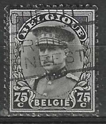 Belgie 1934 - Yvert/OBP 384 - Koning Albert I met kepi  (ST) beschikbaar voor biedingen