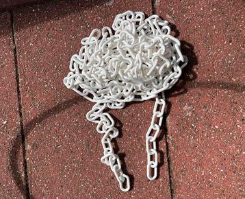 Witte Nylon Ketting - 5 Meter beschikbaar voor biedingen