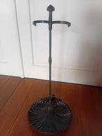 Paraplu wandelstok standaard zwaar ijzer brocante vintage, Antiek en Kunst, Ophalen