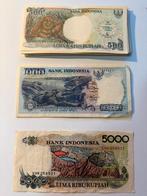 Indonesische Bankbiljetten Set, Postzegels en Munten, Bankbiljetten | Azië, Ophalen of Verzenden, Zuidoost-Azië, Setje