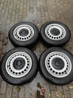 Winterbanden met orginele 16” vw t5 velgen (5x120), Auto-onderdelen, Banden en Velgen, Ophalen, Bestelwagen, 16 inch, Band(en)