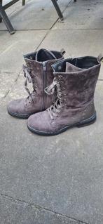 suede, Kleding | Dames, Schoenen, Verzenden, Lage of Enkellaarzen, Nieuw, Grijs