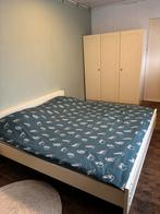 Gratis! Houten bed wit Hästens lattenbodem 160 cm x 200 cm, Ophalen, Zo goed als nieuw, Tweepersoons