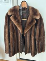 Mink fur jas maat 34/xs, Verzenden, Zo goed als nieuw, Maat 34 (XS) of kleiner, Bruin