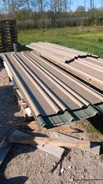 Stalen golfplaat/ damwand 3,55 x1m werkend 11x, Doe-het-zelf en Verbouw, Platen en Panelen, Ophalen, Gebruikt, Overige materialen