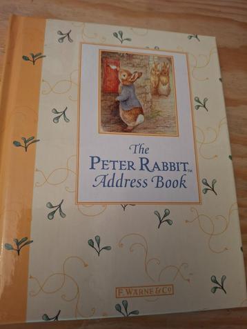 The Peter Rabbit Adress Book . beschikbaar voor biedingen