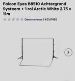 Nieuw in doos: Falcon Achtergr.PAPIER Arctic White 2.75x11m, Audio, Tv en Foto, Fotografie | Fotostudio en Toebehoren, Ophalen of Verzenden