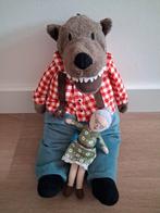 Knuffel wolf en oma grootmoeder Ikea Lufsig K9968, Ophalen of Verzenden, Zo goed als nieuw