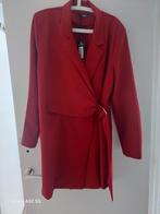 Rode blazerjurk - Maat XXL (valt als 44/46), Kleding | Dames, Jumpsuits, MY, Maat 46/48 (XL) of groter, Nieuw, Ophalen of Verzenden
