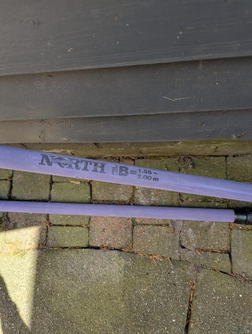 2 windsurf gieken – North ProGrip & Nautix Winner – compleet, Watersport en Boten, Windsurfen, Gebruikt, Giek, Minder dan 250 cm