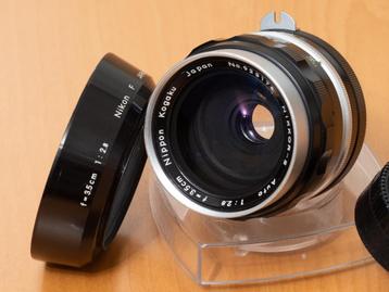 Nikon Nikkor Nippon Kogaku 3,5cm/2.8 beschikbaar voor biedingen
