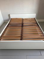 Bed ombouw met lattenbodem, Huis en Inrichting, Slaapkamer | Bedden, Ophalen, Gebruikt, Tweepersoons, Hout